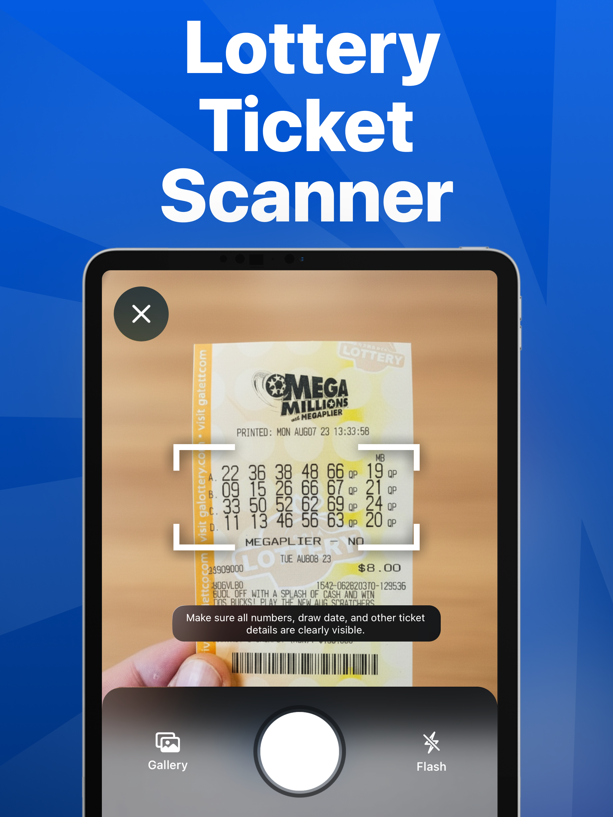 Lottery Ticket Scanner: Lotty screenshot 7