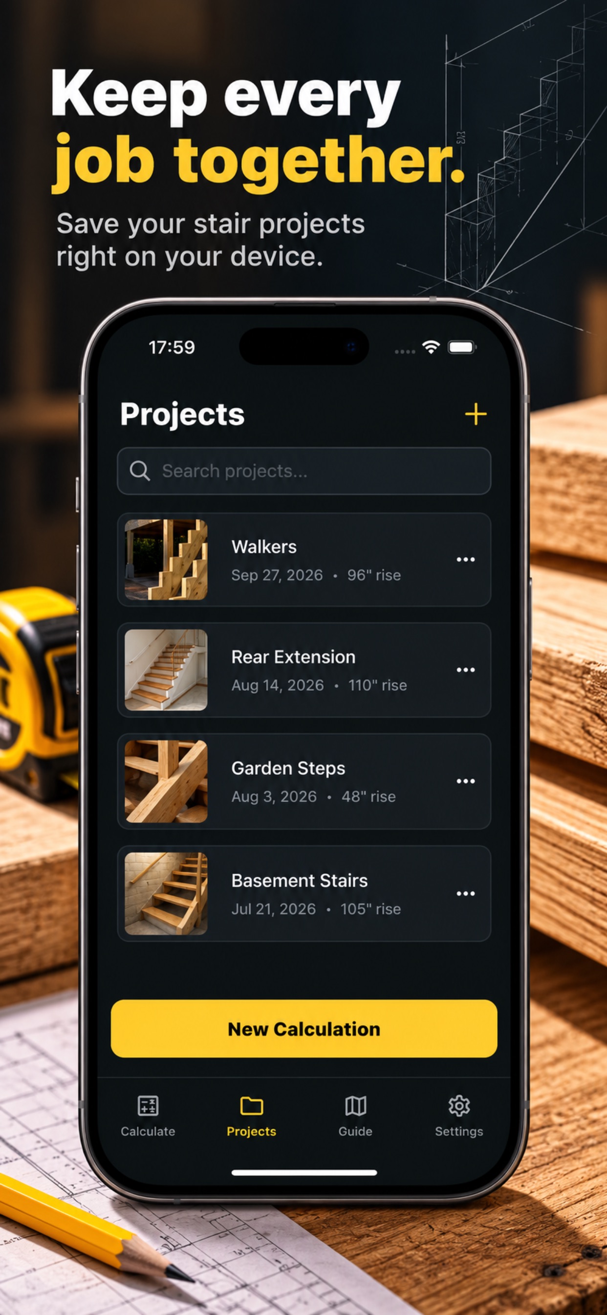 Screenshot 5 of StairMark: Stair Calculator