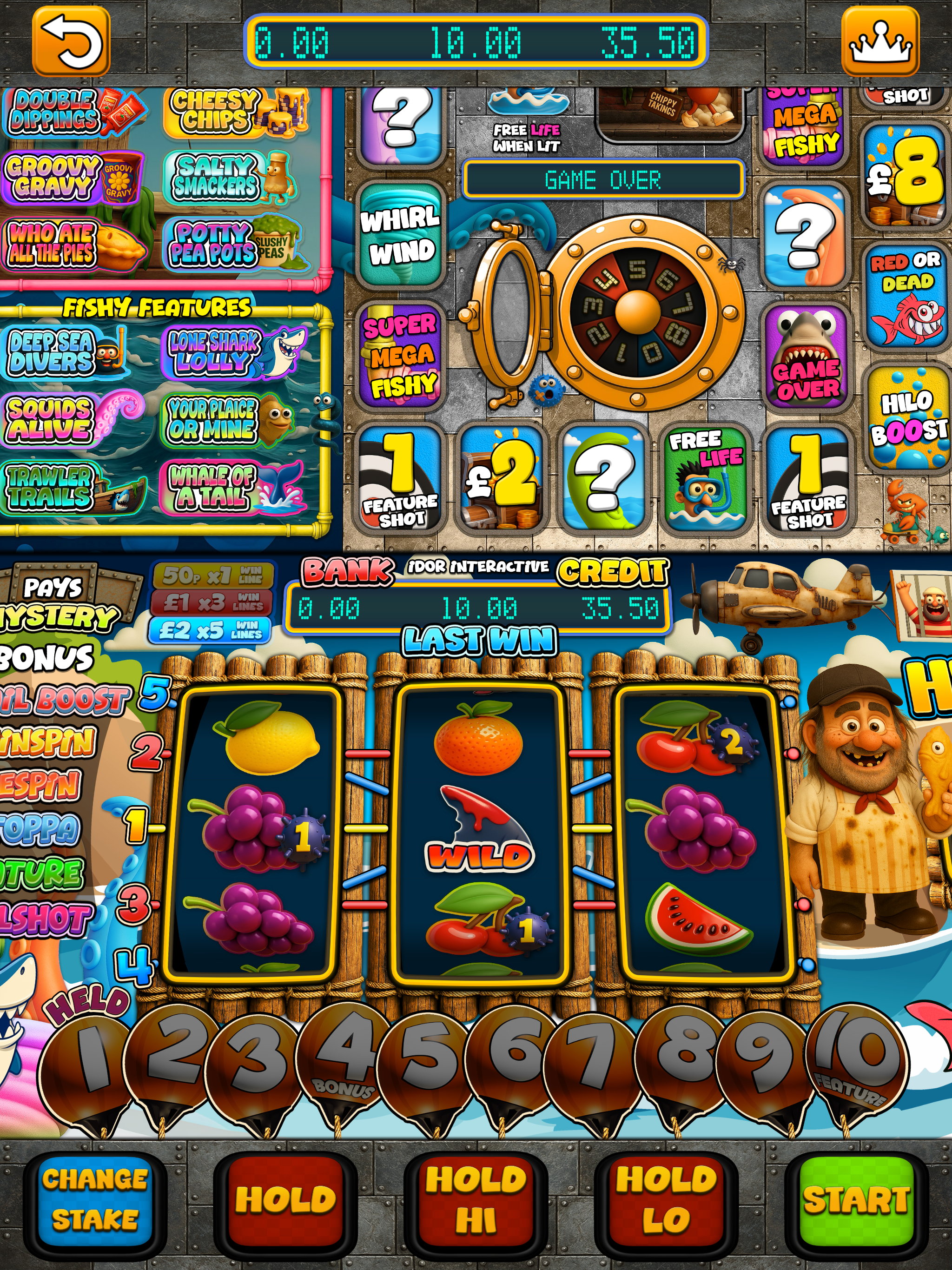 Fish 'n Chips Fruit Machine