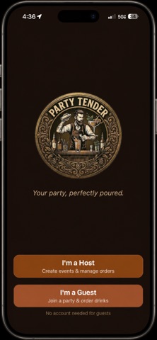 PartyTender - Open Bar System Screenshot 1 of 9
