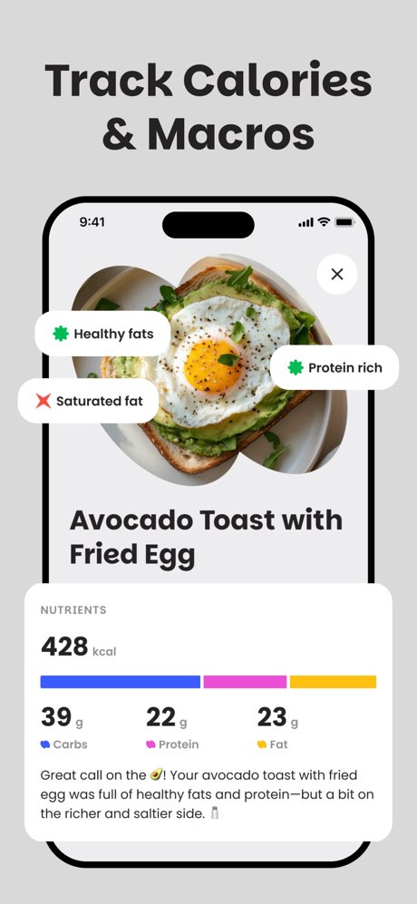 Michael: AI Calorie Tracker screenshot 2
