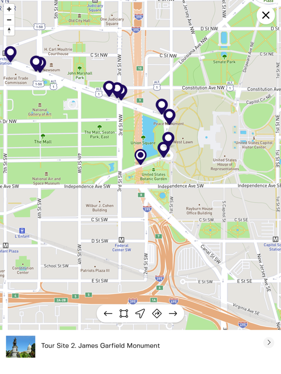 Screenshot #6 pour DC Driving/Walking Tours