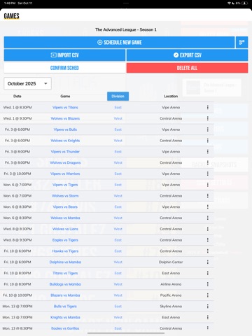 BT Volleyball Stats iPad screenshot
