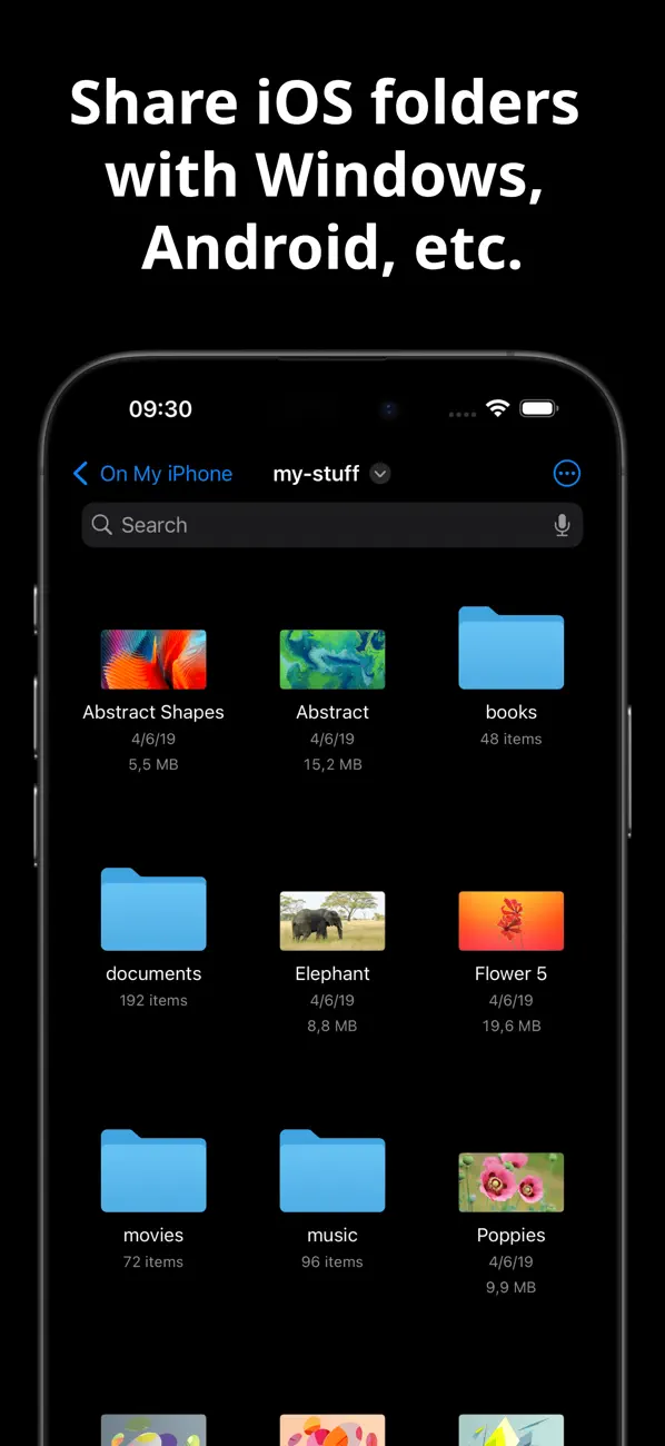 #1. PocketServer: Folder Sharing (iOS) Podle: Bao Nguyen