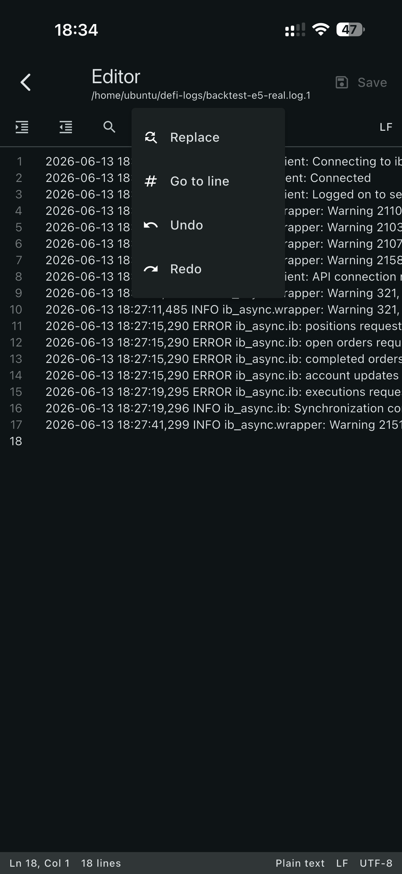 ShellPhone - SSH client screenshot 8