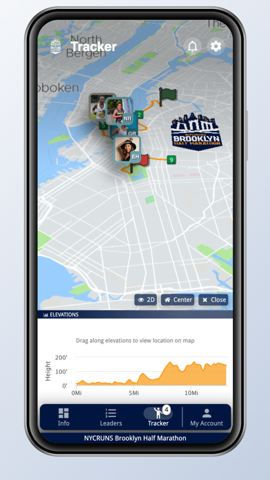 NYCRUNS Brooklyn Half Marathon Screenshot