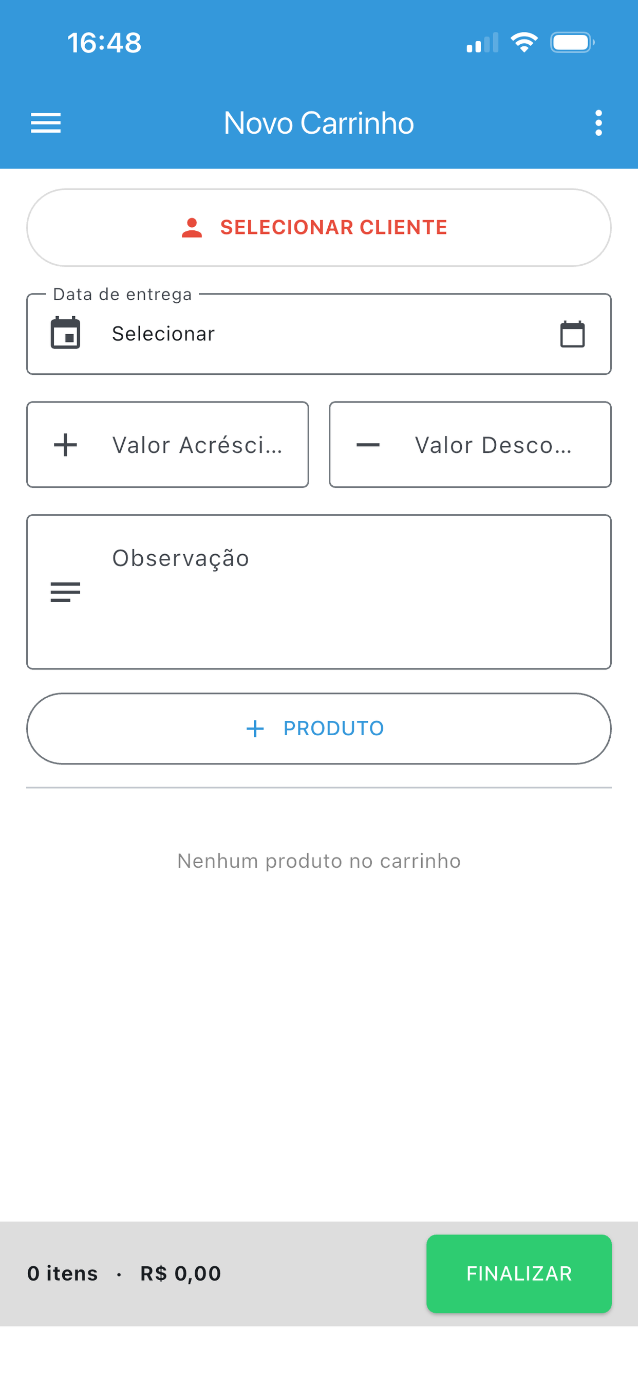 Size App Vendas screenshot 3