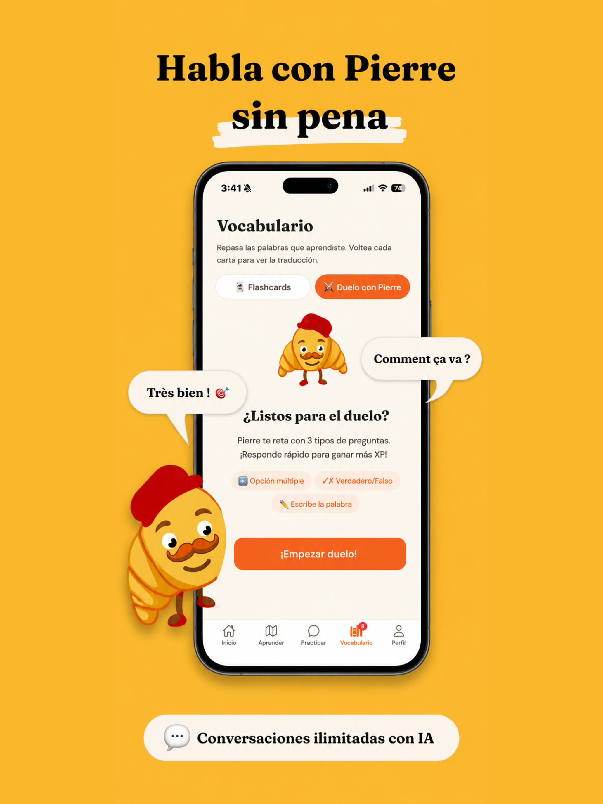 Parlé: Aprende Francés con IA
