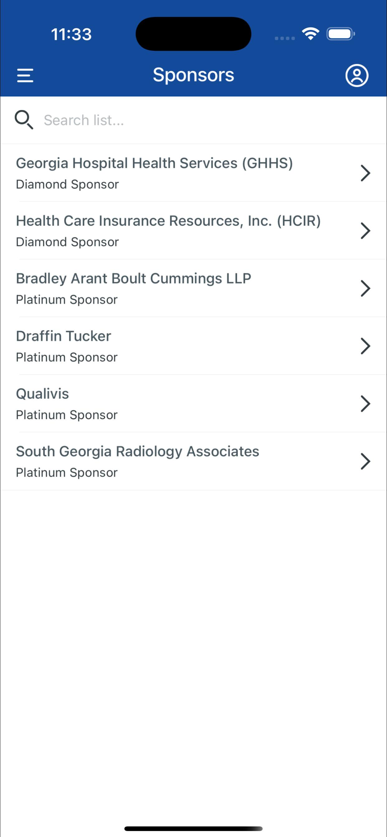 Georgia Hospital Association screenshot 3