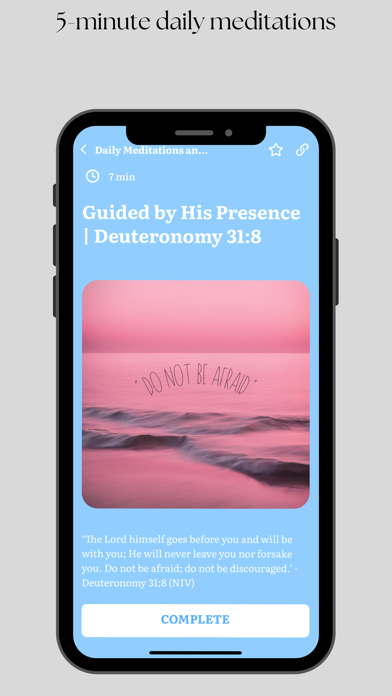 Thrive Biblical Meditation Screenshot