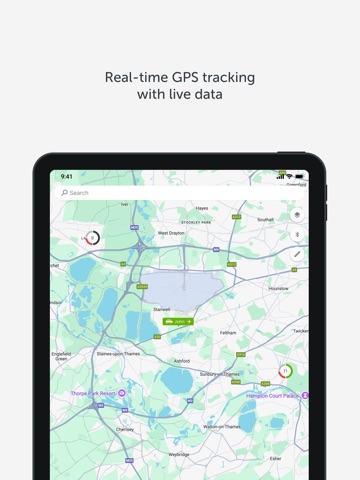 LocLog GPS iPad screenshot