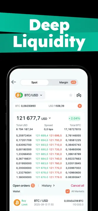 CEX.IO : capture d’écran 4 sur 7
