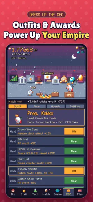 Egg Revolution: Idle Tycoon screenshot 3