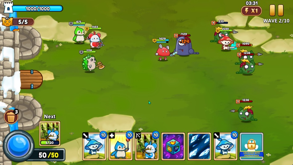 #1. Meowar - PvP Cat Merge Defense (iOS) 来自: Tuan Tran Anh