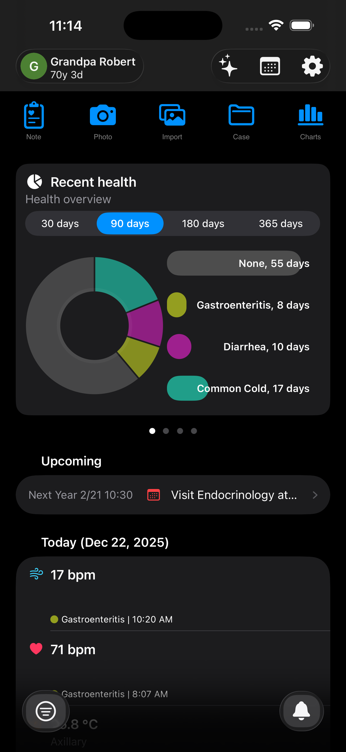 Family Health Tracker