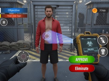 Secure Zombie Last Zone Patrol iPad screenshot