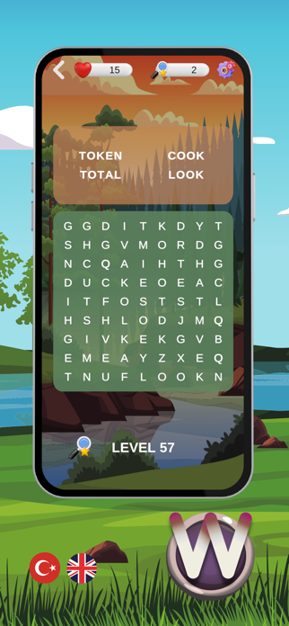 Word Hunter: Words+ Screenshot 3 of 3