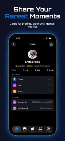 PSN GO: Trophy Tracker screenshot