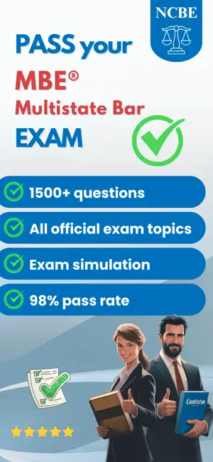 NCBE MBE Exam Prep 2026 screenshot 1