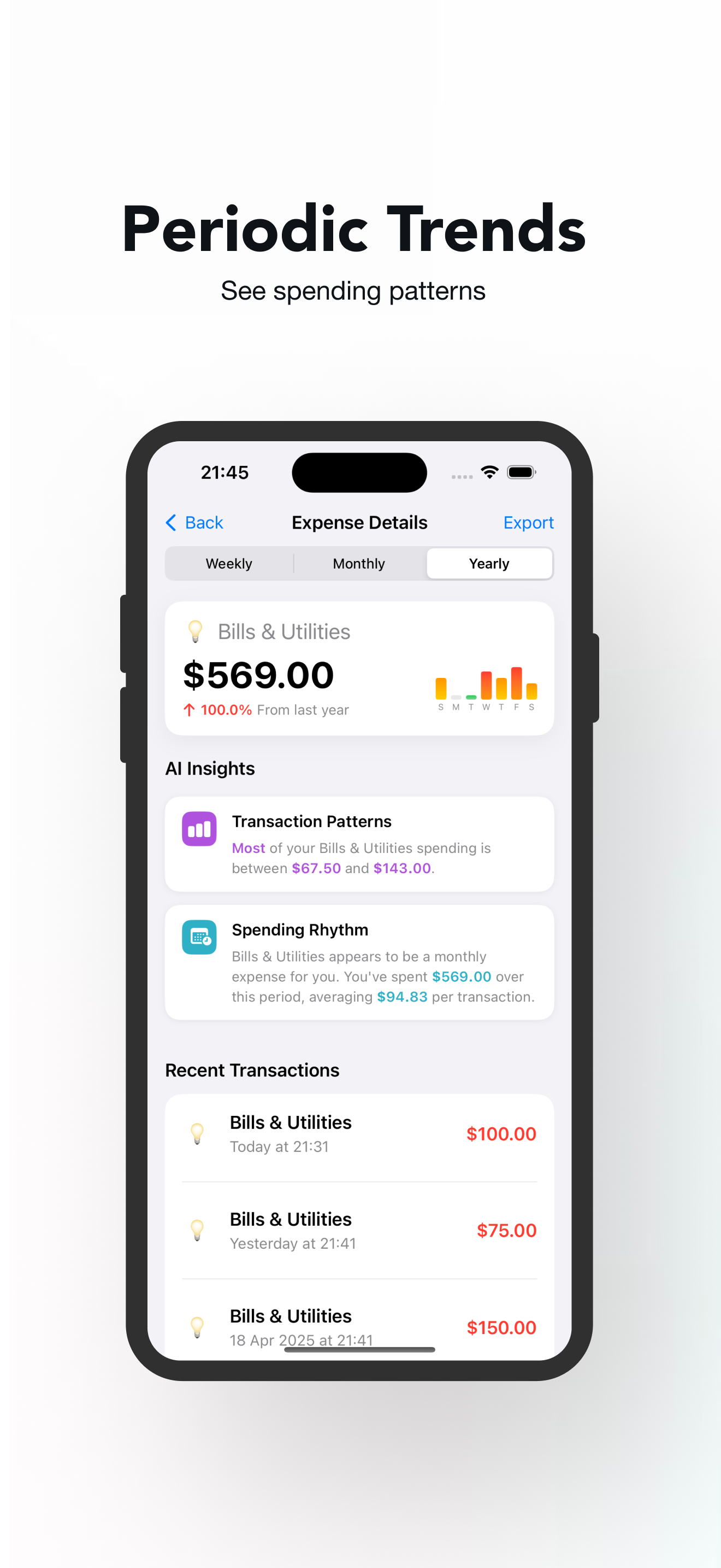 Money Manager: xWalletPro screenshot 3