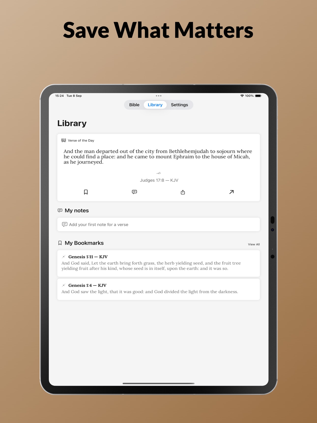 Screenshot 7 of Holy Bible: KJV Readings