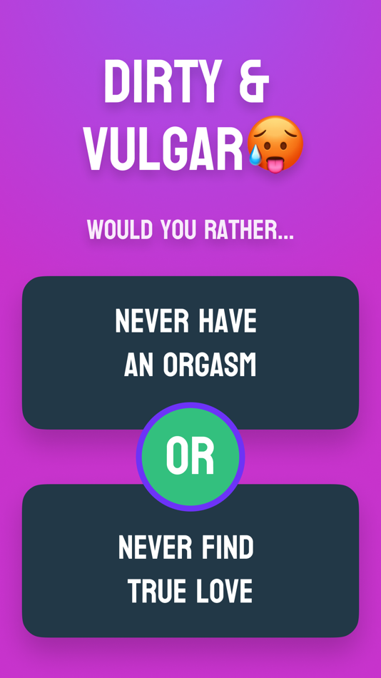#1. Would You Rather Card Game (iOS) 由: Reuben Rahmer