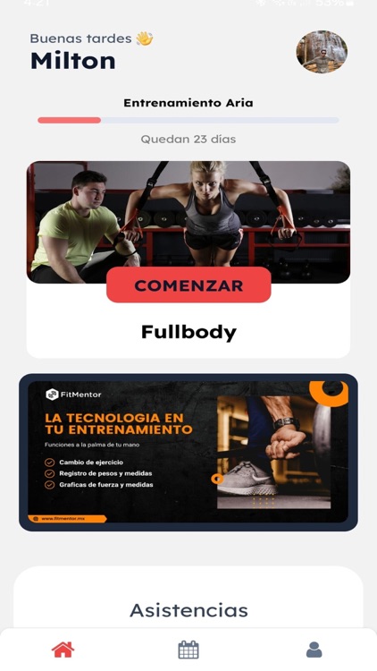 Fitmentor Usuario