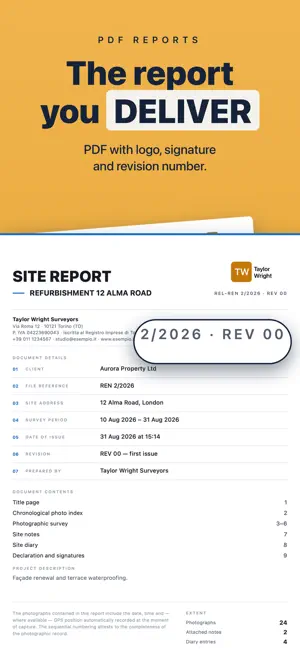 CantierePro · Site Photos screenshot 2
