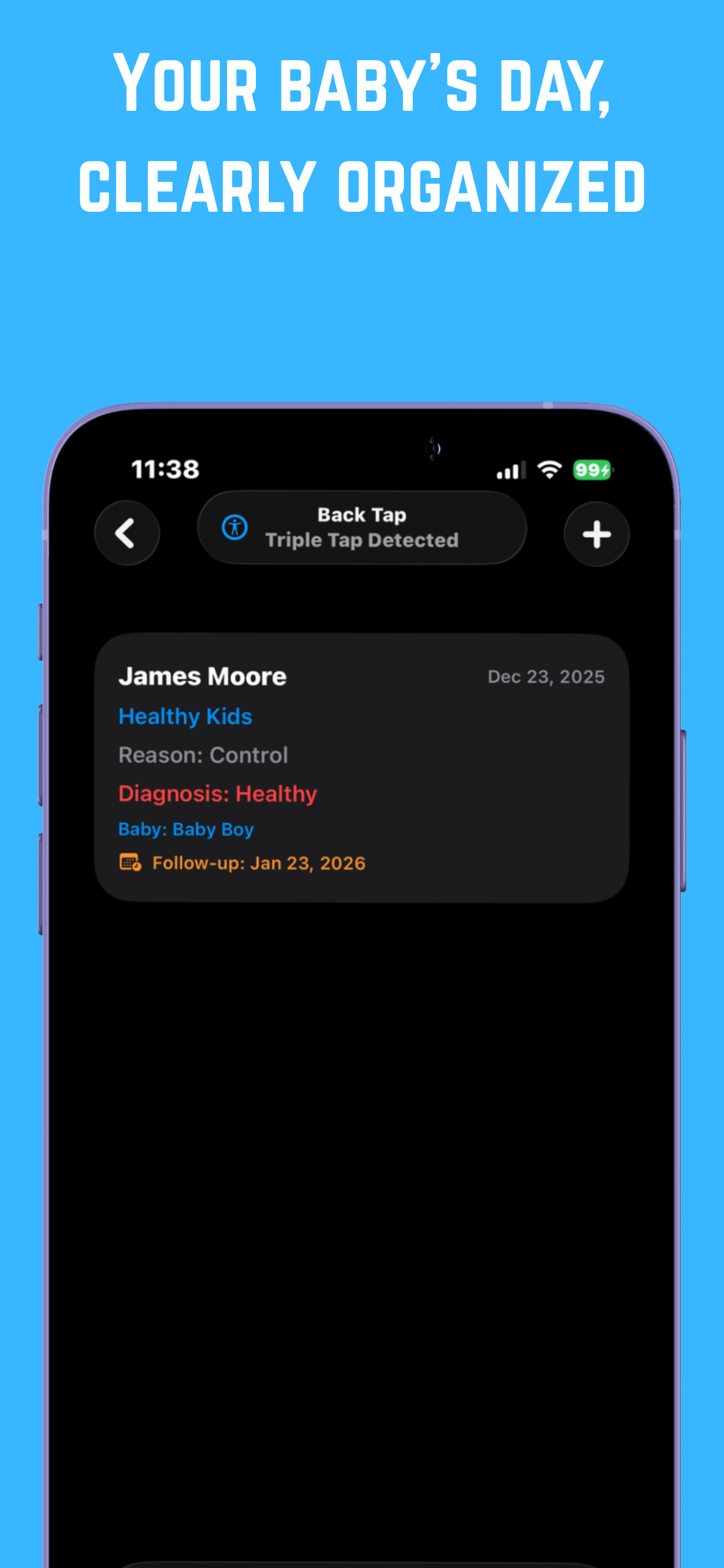 Baby Tracker-Newborn Logger