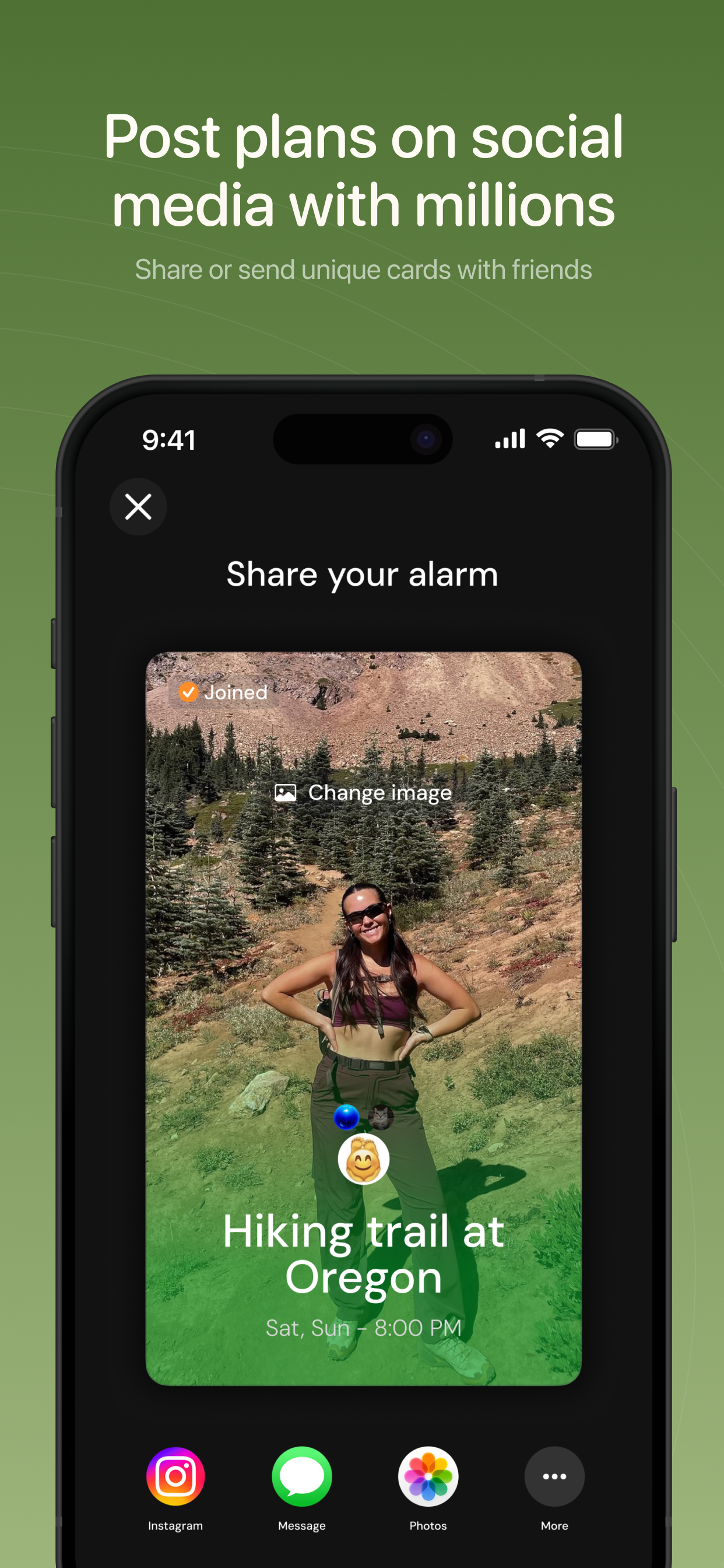 Timey: Loud Shareable Alarms screenshot 3