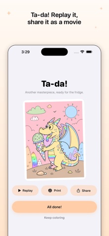 Sketchy: AI Coloring Pages screenshot