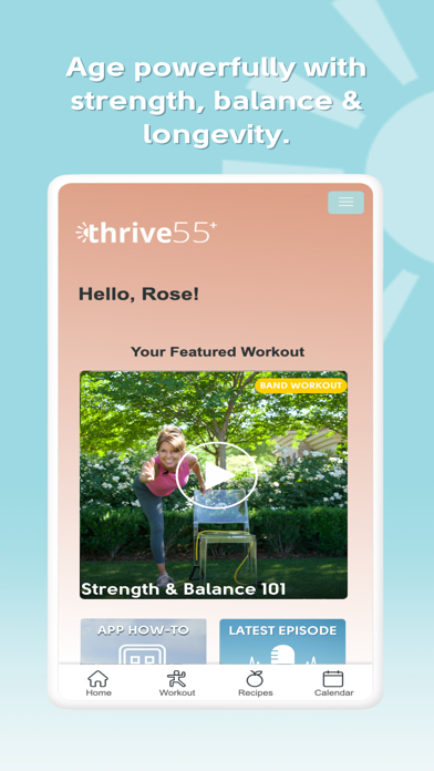 Thrive55+ Screenshot