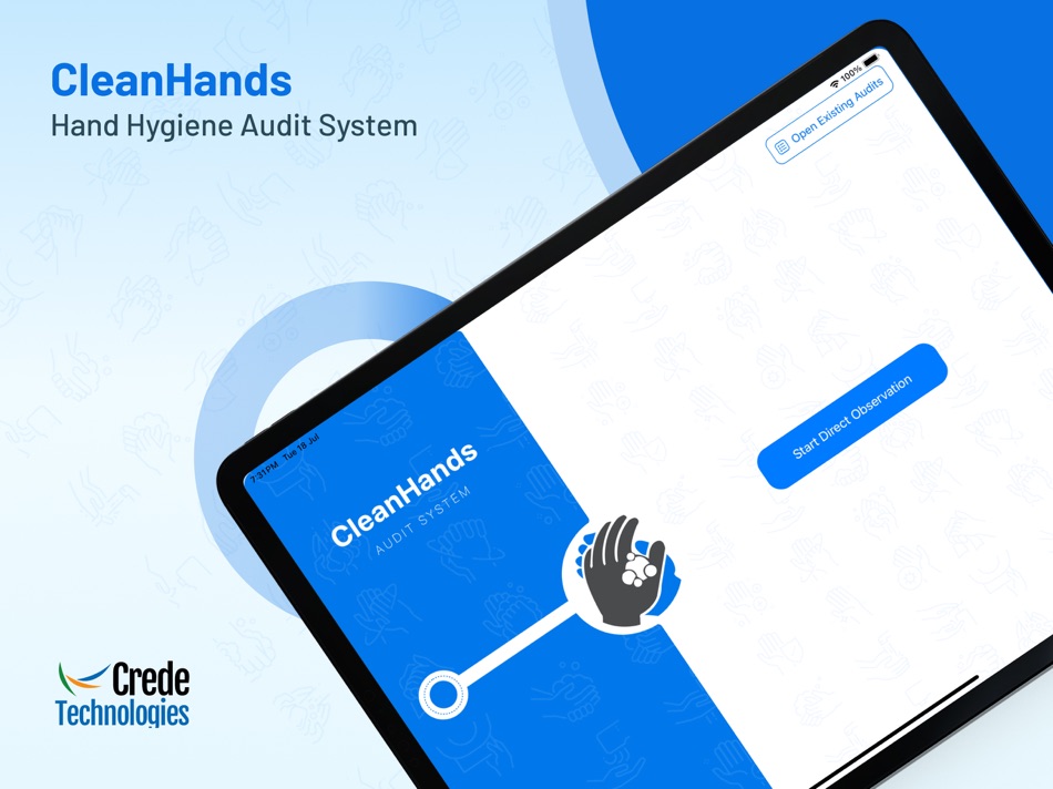 #1. CleanHands® Audit (iOS) 由: Crede Technologies Inc.