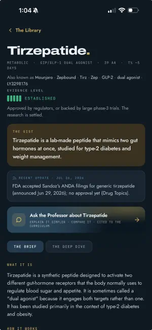 PeptideU screenshot 3