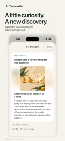 TrackYourBite: Grocery Tracker Screenshot 6 of 6