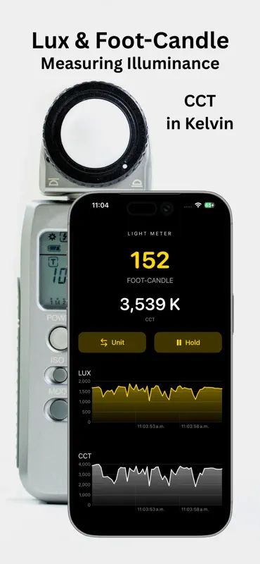 Light Meter: LuxoMetric CCT EV screenshot 2 of 3