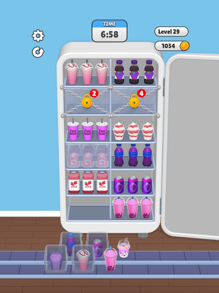 #4. Fridge Sort! (iOS) Bởi: Rollic Games