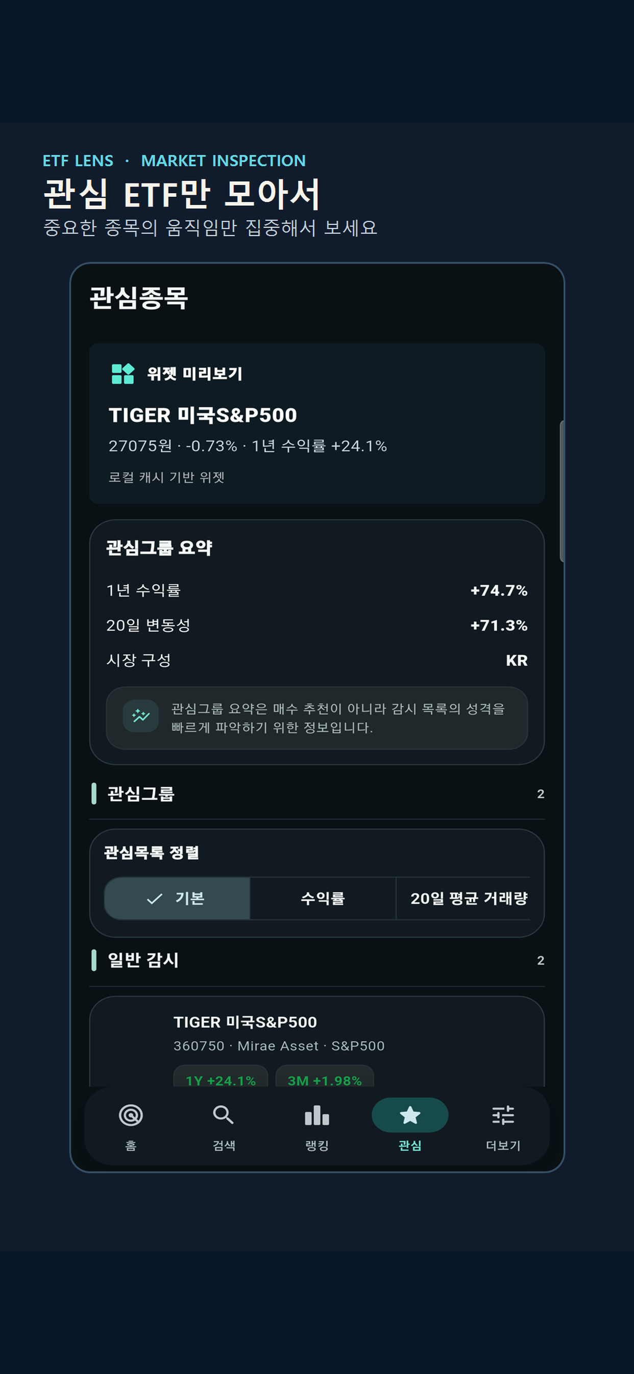 ETF Lens screenshot 2
