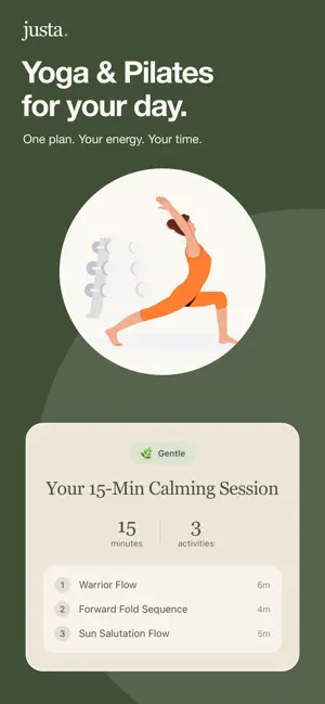 Justa: Pilates & Yoga screenshot 1