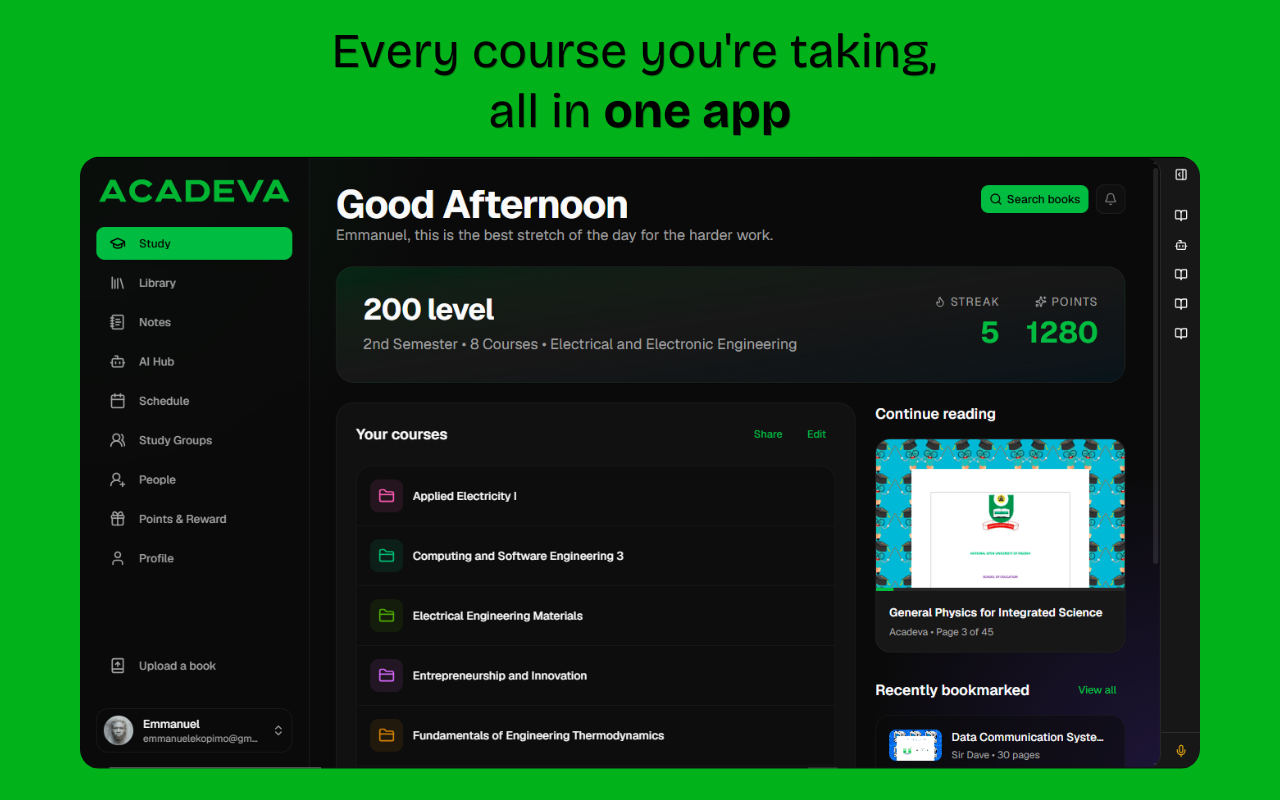 Acadeva screenshot 21
