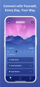 Mana: Mental Health & Sleep screenshot #2 for iPhone