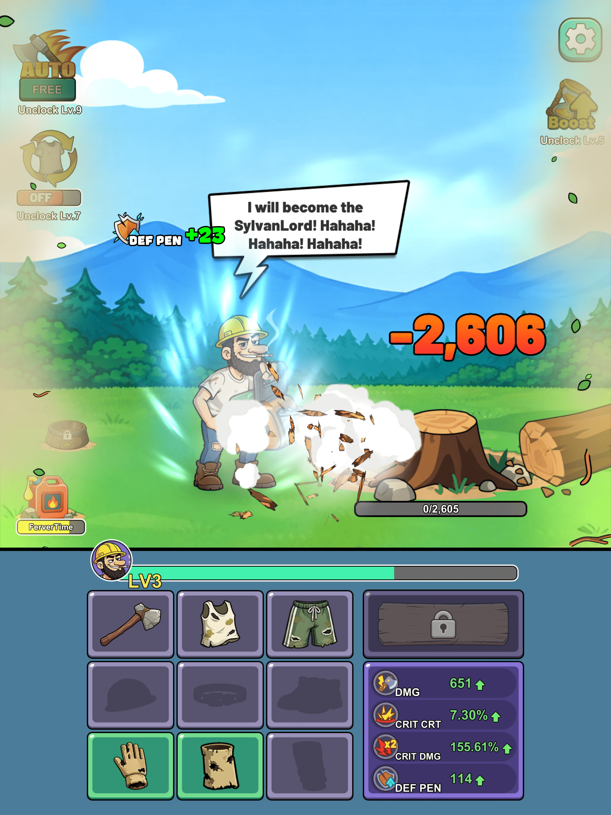 Timber Cutta Rushy screenshot 8
