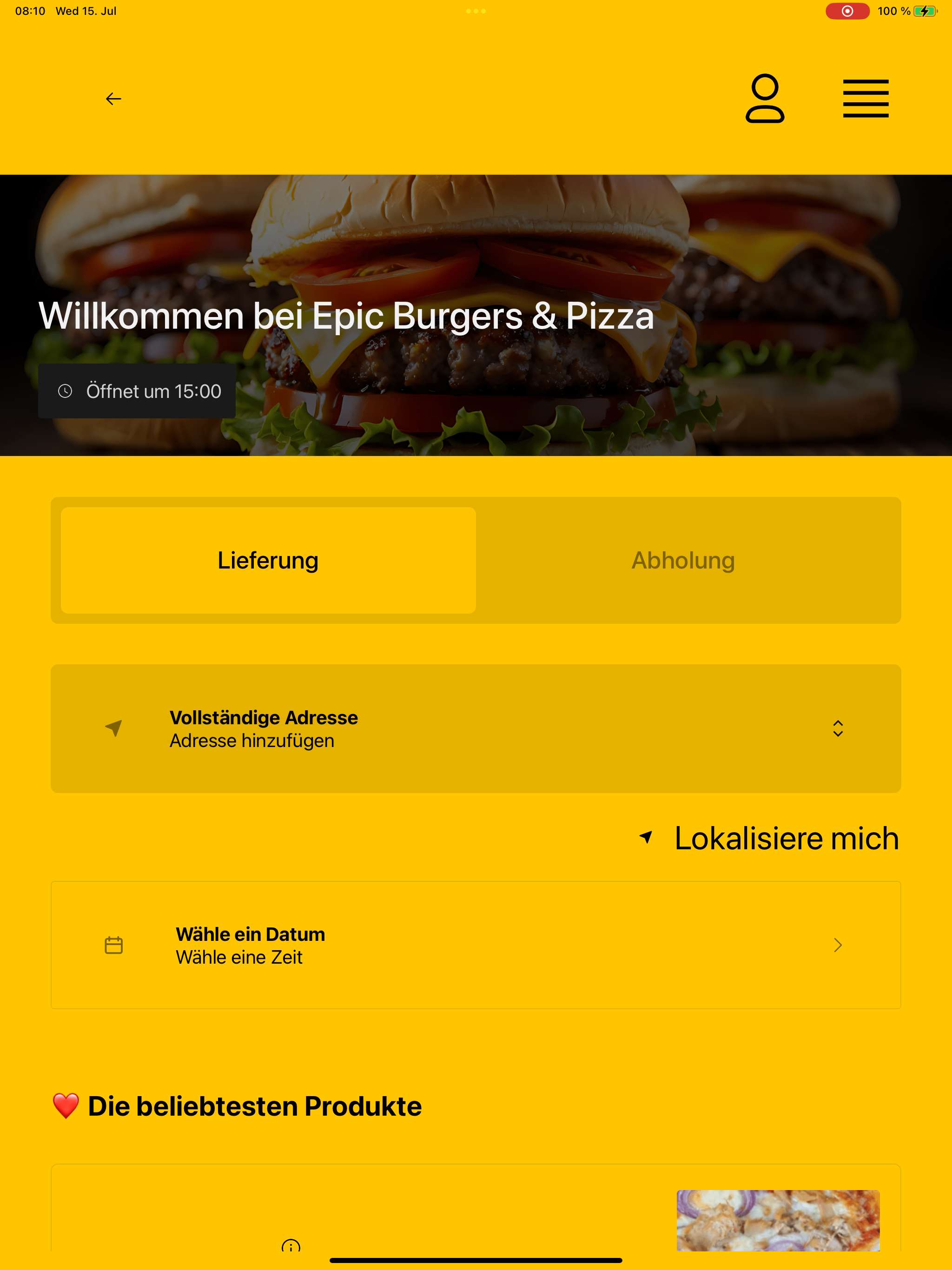 Epic Burgers & Pizza screenshot 10
