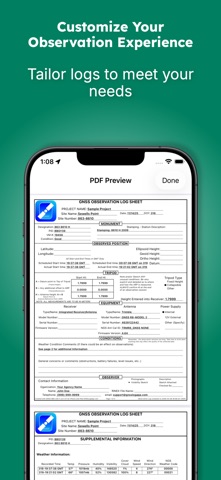 GNSS Log App Screenshot 8 of 8