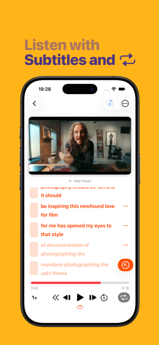 Verse - Subtitle Media Player Screenshot 1 of 1