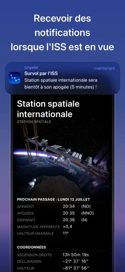 Capture d'écran de Sky Guide - RA Astronomie sur iPhone 4