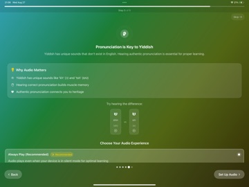 Yiddish Quiz Now iPad screenshot