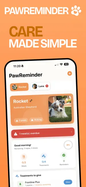 PawReminder: Pet Care Tracker screenshot 1