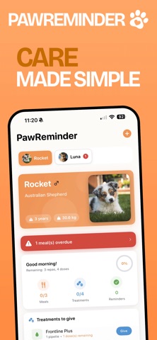 PawReminder: Pet Care Tracker Screenshot 1 of 6