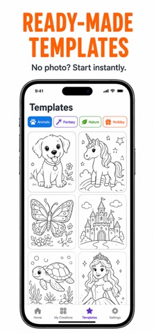 ColorNow: Photo Activities iPhone screenshot